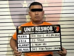 Doorrr!!!… Residivis Curanmor “Erik Katung” Ditembak Tim Resmob Polrestabes Medan