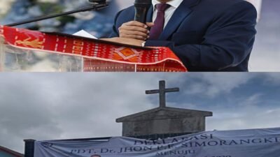 Berdoa & Didoakan GKPI Lobuhole, Pdt Jhon P. E. Simorangkir Melangkah Menuju Pencalonan Bishop GKPI Periode 2025-2030