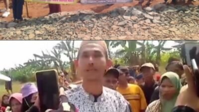 Lakukan Demostrasi, Warga Cikasantren Minta Pemerintah Serang Banten Tutup Permanen Keberadaan Tambang di Wilayahnya