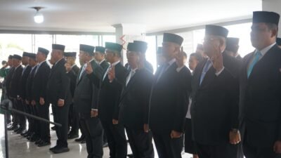 42 Pejabat Kanwil Ditjenpas Sumut Dilantik, Kakanwil Tekankan Amanah dan Integritas dalam Mengemban Jabatan