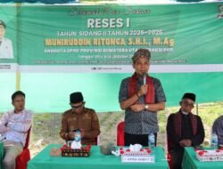 Muniruddin Ritonga Serap Aspirasi Warga Muara Sipongi, Tekankan Pentingnya Legalitas Desa dan Air Bersih