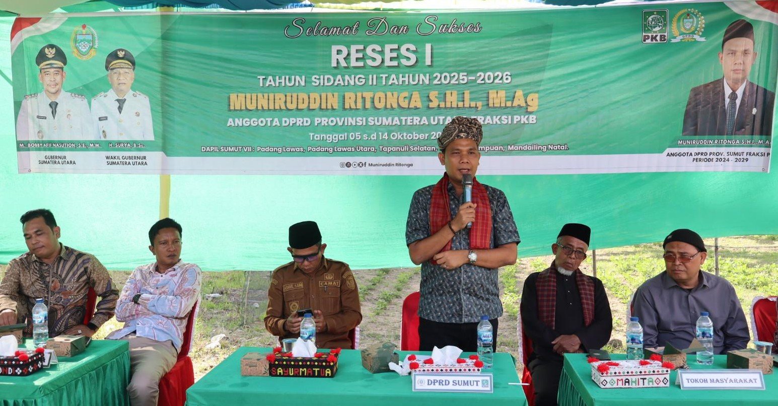 ‎Muniruddin Ritonga Serap Aspirasi Warga Muara Sipongi, Tekankan Pentingnya Legalitas Desa dan Air Bersih