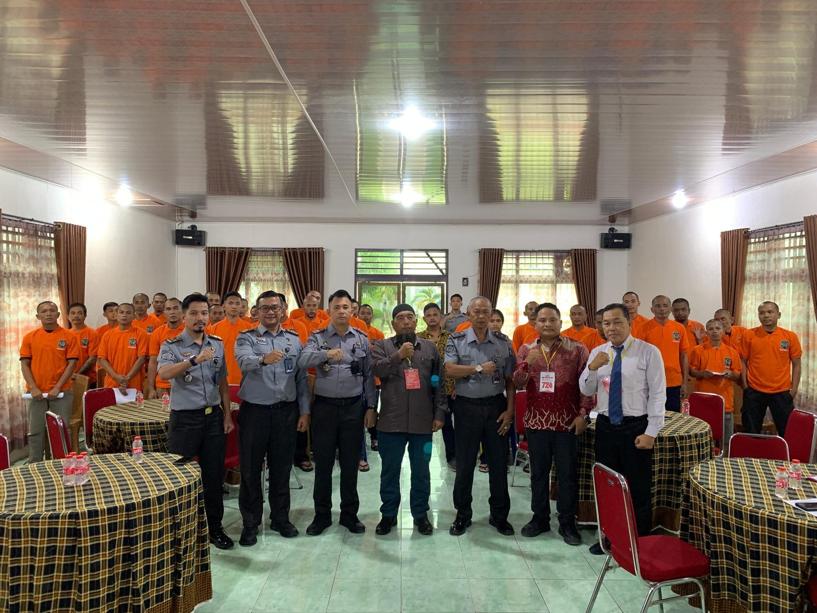 Lapas Tanjungbalai dan LBH Trisila Gelar Penyuluhan Hukum bagi Warga Binaan