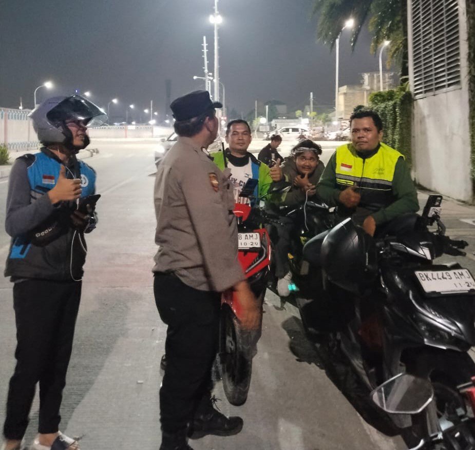 Polsek Medan Sunggal Perkuat Patroli Blue Light dan Dialogis untuk Keamanan Wilayahnya