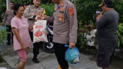 Polsek Perbaungan Salurkan Bantuan untuk Korban Banjir, Wujud Kepedulian Polri di Bawah Kepemimpinan AKBP Jhon Sitepu