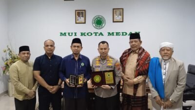 ‎Kapolrestabes Medan Jalin Silaturahmi dengan MUI Kota Medan: Perkuat Sinergi untuk Harkamtibmas