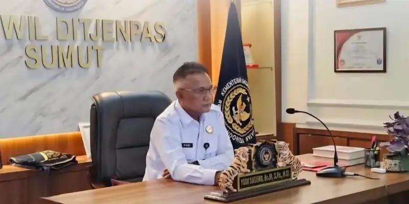 Kanwil Ditjenpas Sumut Luruskan Isu Kerusuhan di Lapas Gunungsitoli, Situasi Aman dan Terkendali