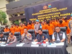 Polrestabes Medan Ungkap 103 Kasus Kejahatan Dalam 15 Hari, 147 Tersangka Diamankan