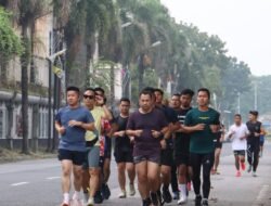 Kampanyekan Hidup Sehat, Kapolrestabes Medan Ajak Warga Rutin Olahraga