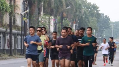 Kampanyekan Hidup Sehat, Kapolrestabes Medan Ajak Warga Rutin Olahraga