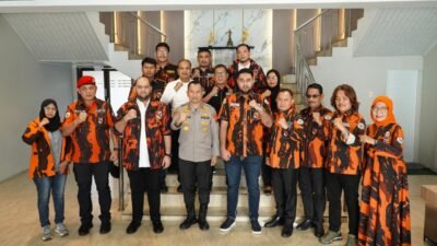 Kapolrestabes Medan Gelar Audiensi dengan Pemuda Pancasila, Bahas Sinergi Jaga Kamtibmas Kota Medan ‎