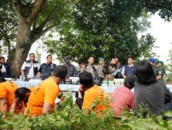 Kapolrestabes Medan Pimpinan Konferensi Pers Barang Bukti Narkoba 35 Kg Sabu, 985 Ekstasi Disita dan 59 Tersangka Diamankan