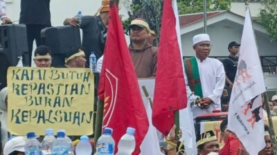 Ustadz Martono Sampaikan Apresiasi kepada Kapolrestabes Medan atas Pengamanan Aksi Damai Tutup TPL
