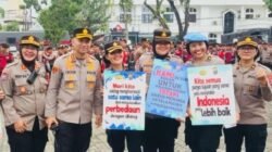 Kapolrestabes Medan Jean Calvijn Simanjuntak Pimpin Pengamanan Aksi Damai “Tutup TPL”