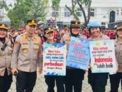 Kapolrestabes Medan Jean Calvijn Simanjuntak Pimpin Pengamanan Aksi Damai “Tutup TPL”