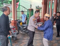Polri Hadir Dengan Empati, Kapolrestabes Medan Melayat Ibu dari Wartawan Metro TV Usrizal Pulungan