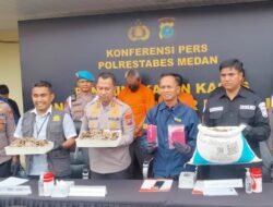 Polisi Tangkap Dua Orang Komplotan Pelaku Perdagangan Satwa Dilindung Negara di Medan