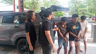 Gerak Cepat, Tim Jatanras Polda Sumut Tangkap Komplotan Begal Sadis di Medan