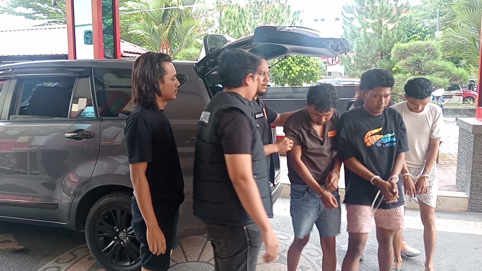 Gerak Cepat, Tim Jatanras Polda Sumut Tangkap Komplotan Begal Sadis di Medan