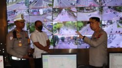 Kapolrestabes Medan Tinjau Strong Point dan Pengecekan ATCS di Kawasan Balai Kota
