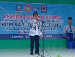 HUT PGRI ke-80, Ketua PGRI Kabupaten Serang: Momentum Tingkatkan Kualitas Pendidikan