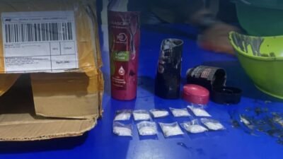 Petugas Lapas Narkotika Pematangsiantar Gagalkan Penyelundupan 10 Paket Sabu Lewat JNE