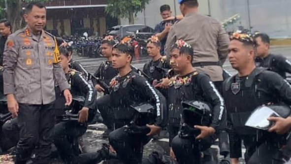 Kapolrestabes Medan Kukuhkan Timsus JCS, Tegaskan Gerak Cepat Tangani Kejahatan Jalanan