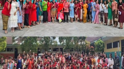 Perguruan Nasrani 2 Kompleks Sehati Medan Gelar Natal Gabungan Penuh Sukacita dan Khidmat