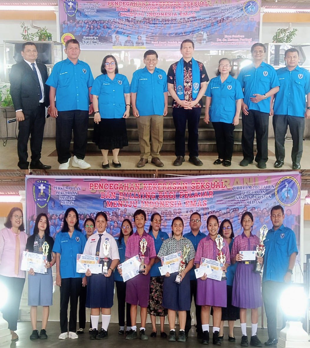 Penyuluhan Pencegahan Kekerasan Seksual dan Bullying Sekaligus Penyerahan Hadiah Juara Lomba Seni Jubileum 100 Tahun Nasrani