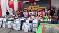 Polrestabes Medan Ungkap 24 Kasus Narkoba Selama 72 Hari, Tangkap 34 Tersangka 