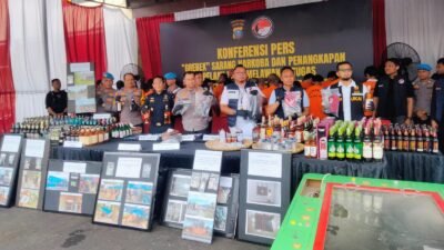 Polrestabes Medan Medan Ungkap 24 Kasus Narkoba Selama 72 Hari, Tangkap 34 Tersangka 