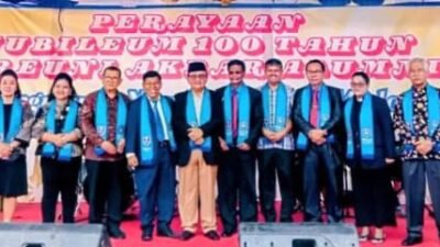 Jubileum 100 Tahun Perguruan Nasrani Medan Berlangsung Meriah, Alumni Lintas Angkatan Hadir Rayakan Momen Bersejarah