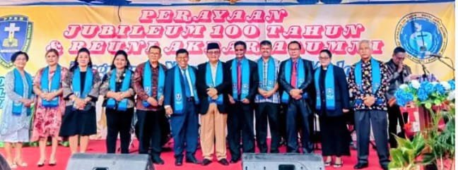 Jubileum 100 Tahun Perguruan Nasrani Medan Berlangsung Meriah, Alumni Lintas Angkatan Hadir Rayakan Momen Bersejarah