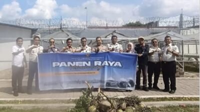 Panen Raya Serentak Kemenimipas, Hasil Panen Lapas Binjai Untuk Masyarakat Terdampak Bencana