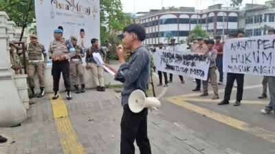 Massa GPAK Unjuk Rasa di Kantor Walikota dan Bapenda Medan, Protes Dugaan Permainan Pajak Reklame