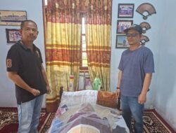 Ibunda Wartawan Deteksi.co Irvan Rumapea Meninggal Dunia, Ketua Pewarta Polrestabes Medan Berikan Tali Asih