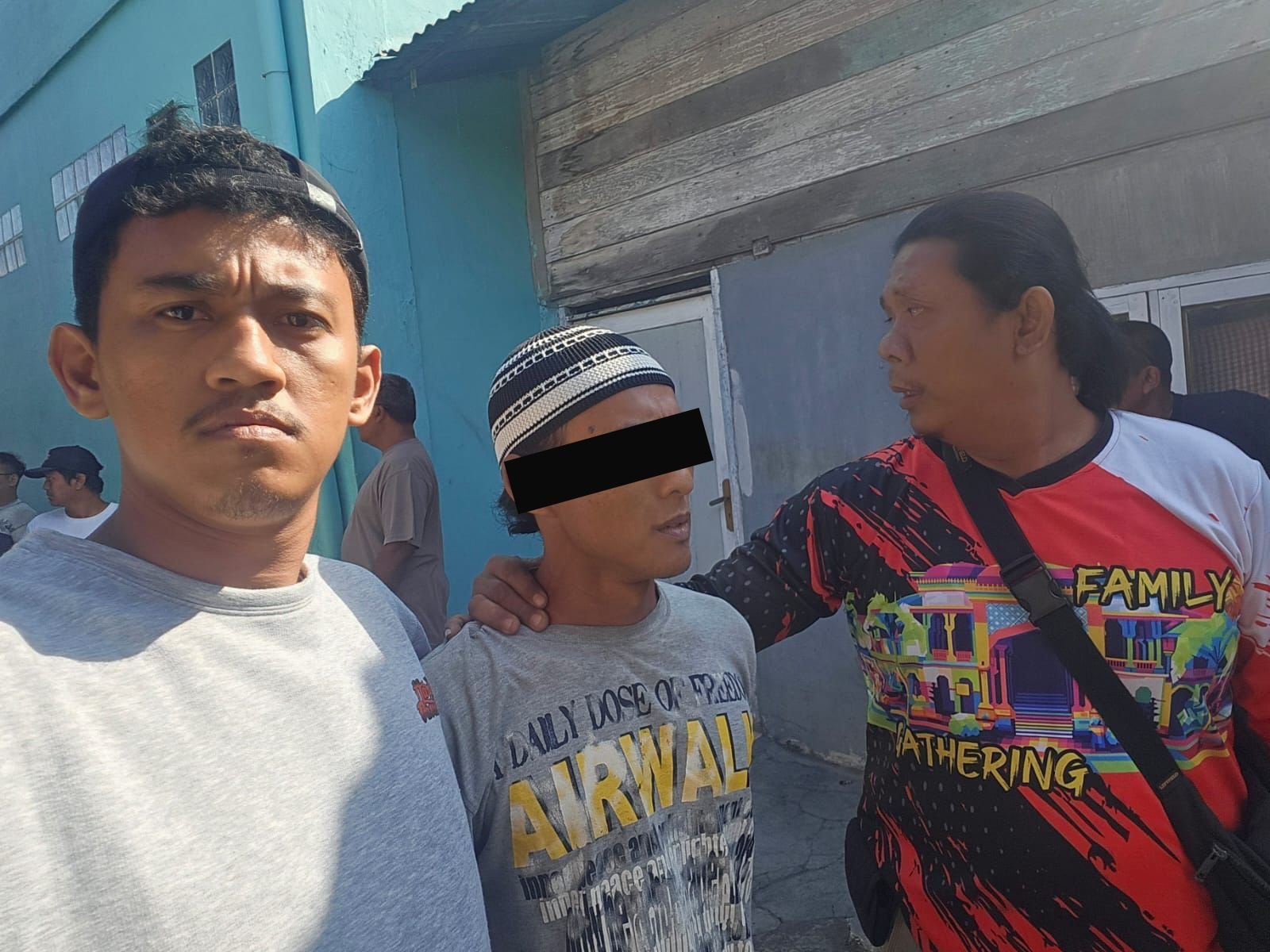 ‎‎Respon Cepat Polsek Sunggal, Pelaku Pembacokan Penjaga Malam Ditangkap Dalam Waktu 1 Jam