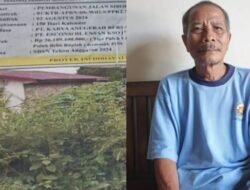 Pemkab Tapanuli Utara Gilas Rakyat Proyek Pembangunan Jalan Lingkar Siborong-borong Tanpa Ganti Rugi Tanah dan Tanaman