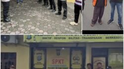 Polsek Medan Barat Tertibkan Jukir Liar Di jalan Putri Merak jingga