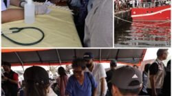 Kapal RS Apung Laksamana Malahayati PDI Perjuangan Sandar di Sibolga Tapteng, Siap Layani Korban Bencana Gratis