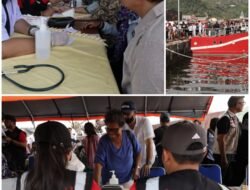 Kapal RS Apung Laksamana Malahayati PDI Perjuangan Sandar di Sibolga Tapteng, Siap Layani Korban Bencana Gratis