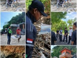 Hikmah NTT Bali, Lakukan Aksi Bersih Pantai di Picatu, Bersama Medical 911 Klinik, IKAMMASI dan Batman Bali