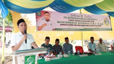 Muniruddin Ritonga Tampung Aspirasi Warga Saat Reses di Angkola Selatan