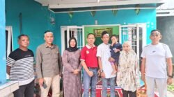 Wujudkan Solidaritas, Pewarta Polrestabes Medan Takziah ke Kediaman Redaktur Sumut24