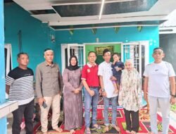 Wujudkan Solidaritas, Pewarta Polrestabes Medan Takziah ke Kediaman Redaktur Sumut24