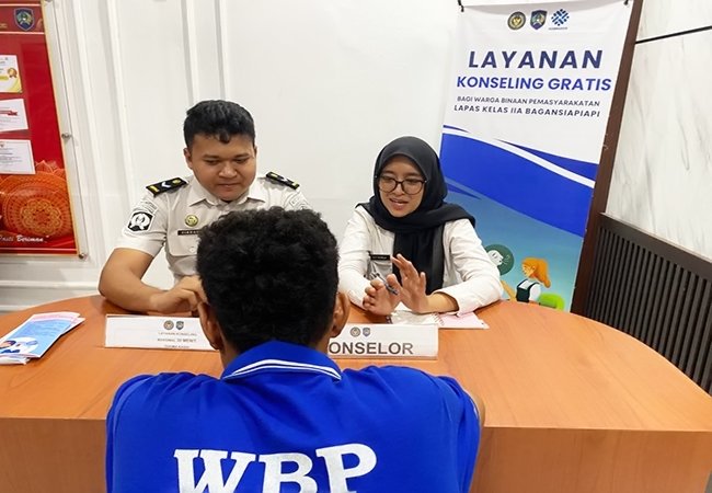 Bina Mental Warga Binaan, Lapas Bagansiapiapi Buka Layanan Konseling Gratis