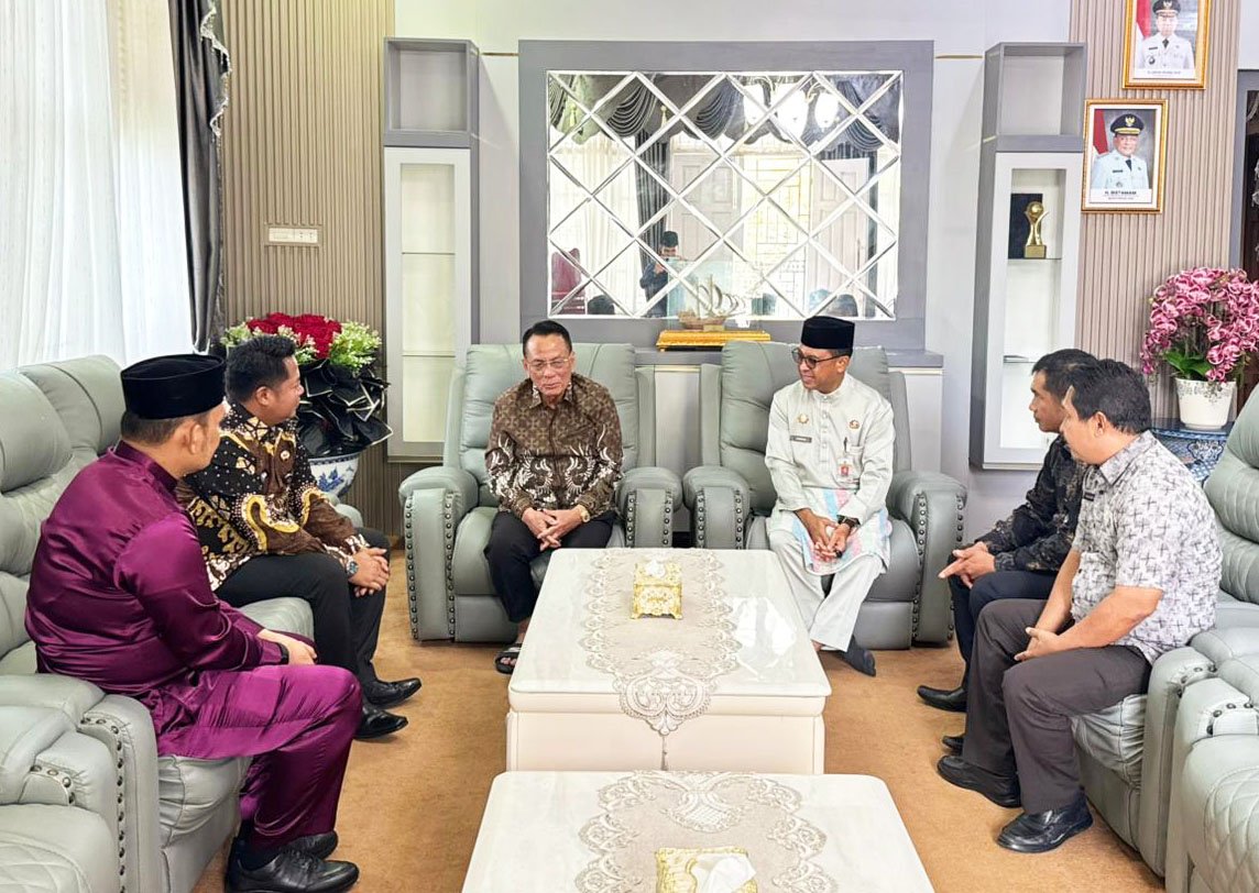 Kalapas Bagansiapiapi Temui Bupati Rokan Hilir, Perkuat Sinergi Pembinaan dan Percepatan Lapas Baru