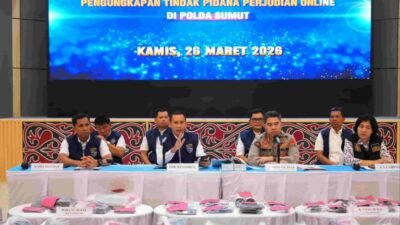 Polda Sumut Gerebek Markas Judi Online di Royal Condominium, 19 Orang Ditangkap