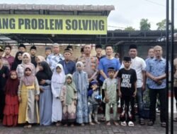 Ramadan Penuh Berkah, Polsek Perbaungan Santuni Anak Yatim dan Gelar Buka Puasa Bersama