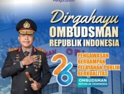 Ombudsman RI Rayakan HUT ke-26, Polda Banten Apresiasi Peran Pengawas Publik